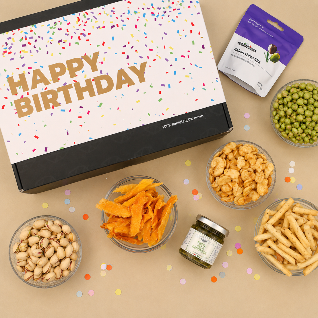 Happy birthday cadeaubox deluxe 