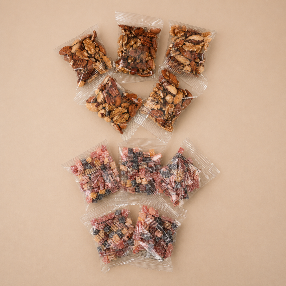 On the go snackpakket – Notenmelange & Fruitmix (2x50g)