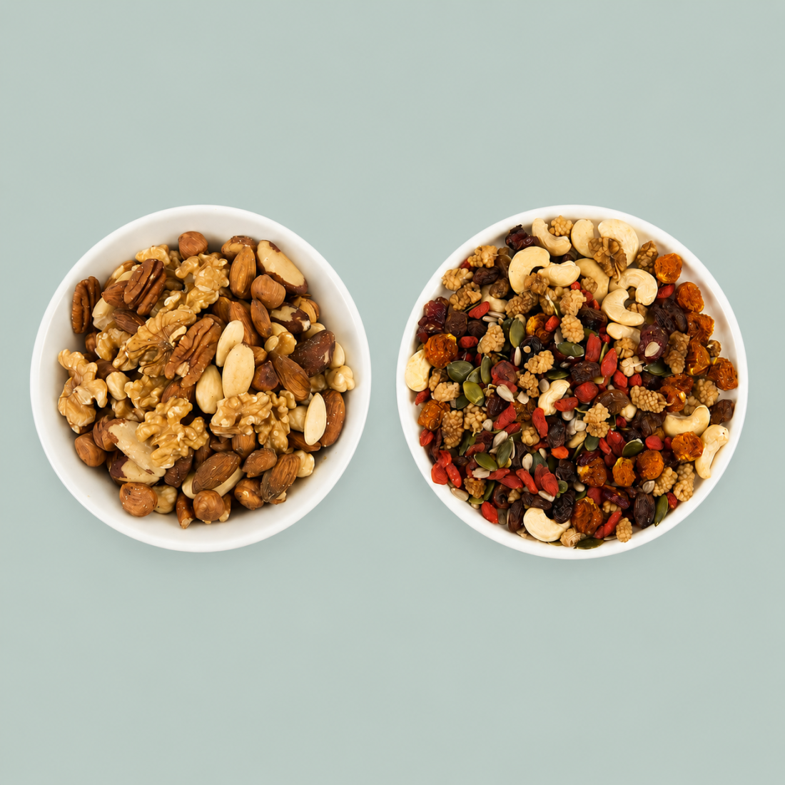 To go snackpakket – Superfood zadenmix & Notenmelange (2x50g)