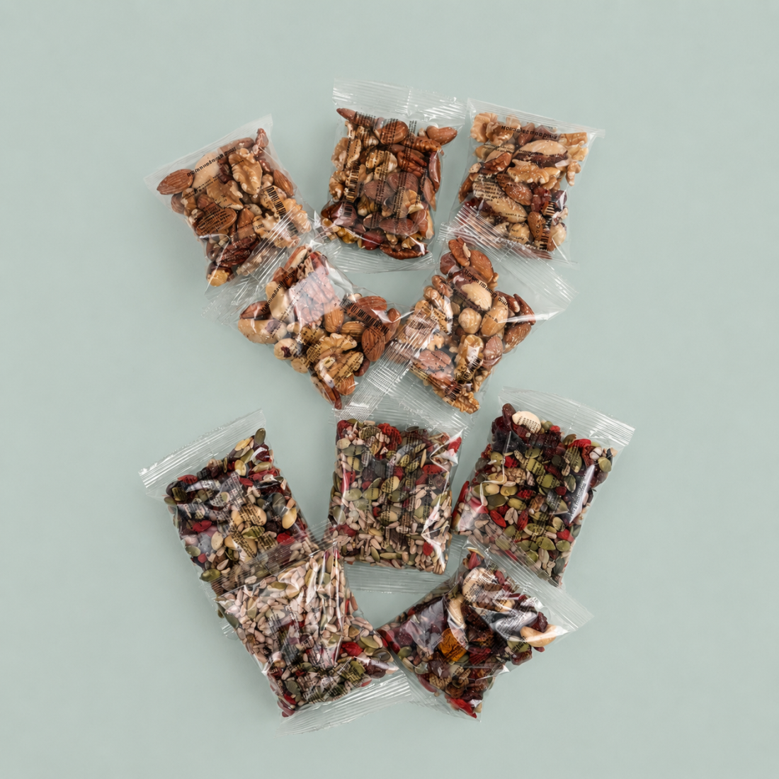 To go snackpakket – Superfood zadenmix & Notenmelange (2x50g)