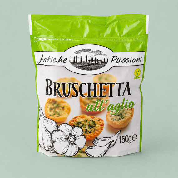 Bruschetta toast knoflook