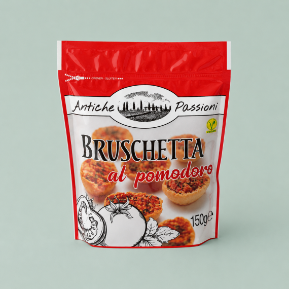Bruschetta toast pomodoro