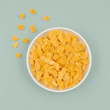Ananas blokjes gezoet