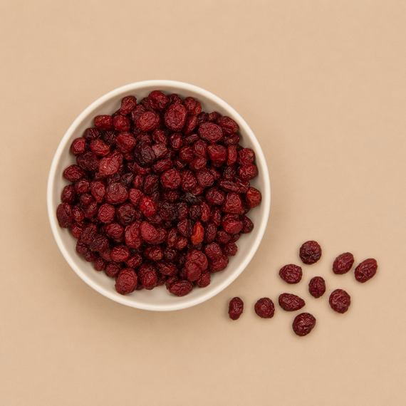 Cranberries gedroogd