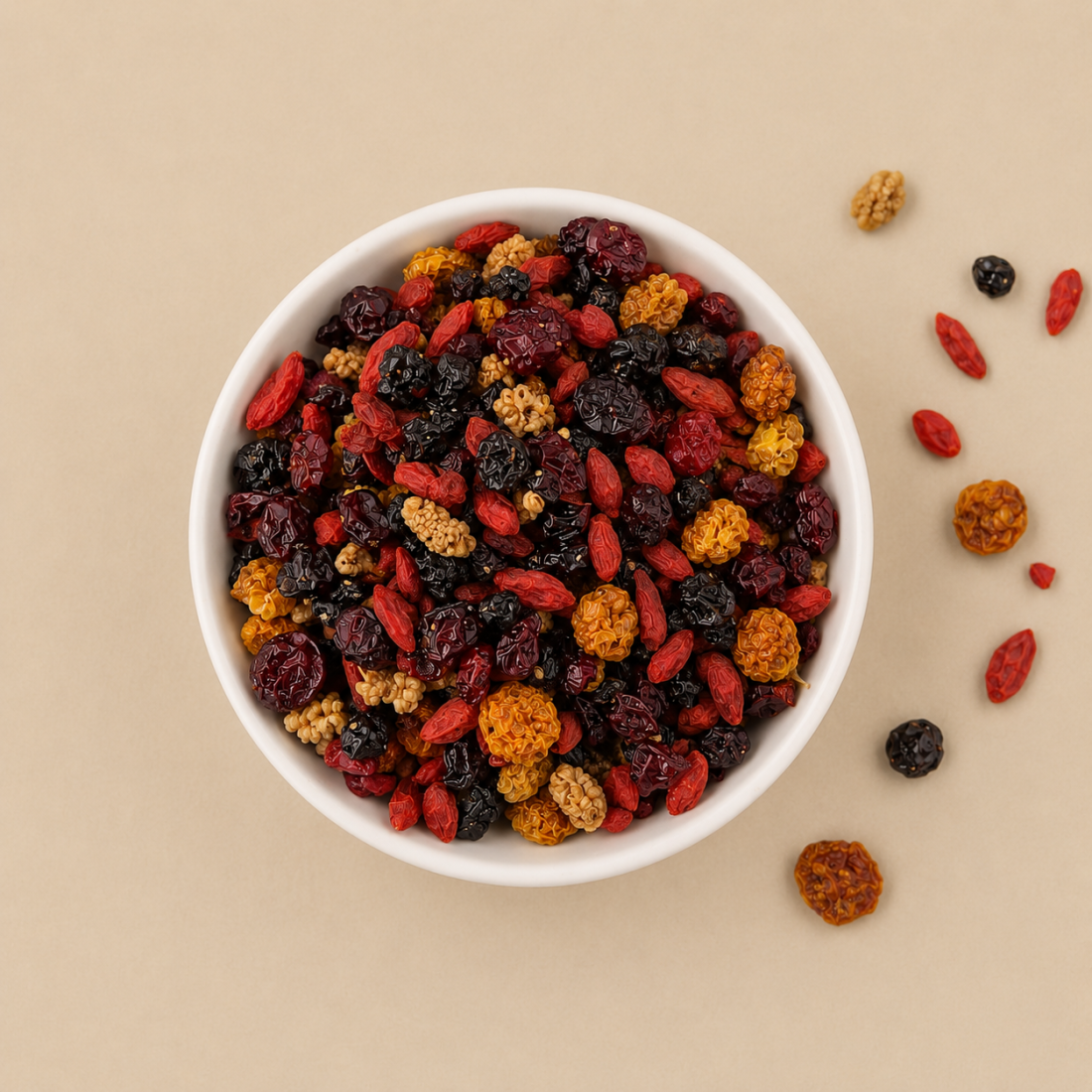 Healthy berry mix