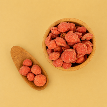 Wasabi pinda's rood