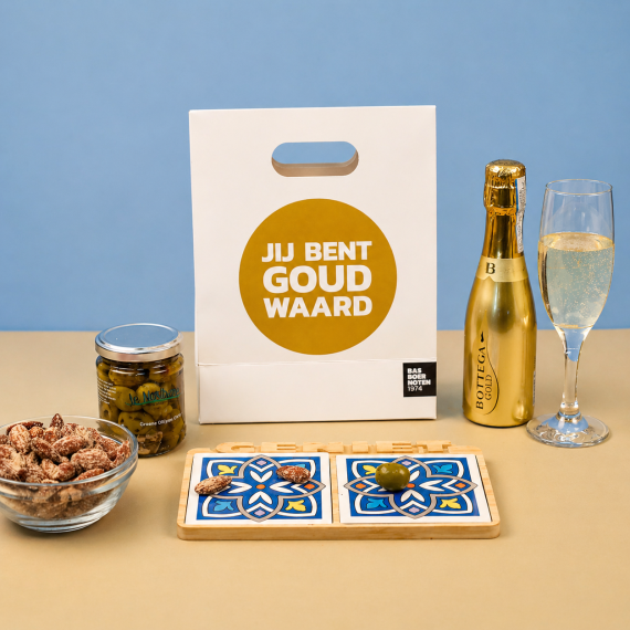 Goud waard borrelcadeau