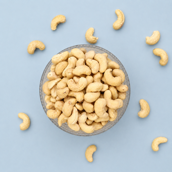 Cashewnoten ongebrand