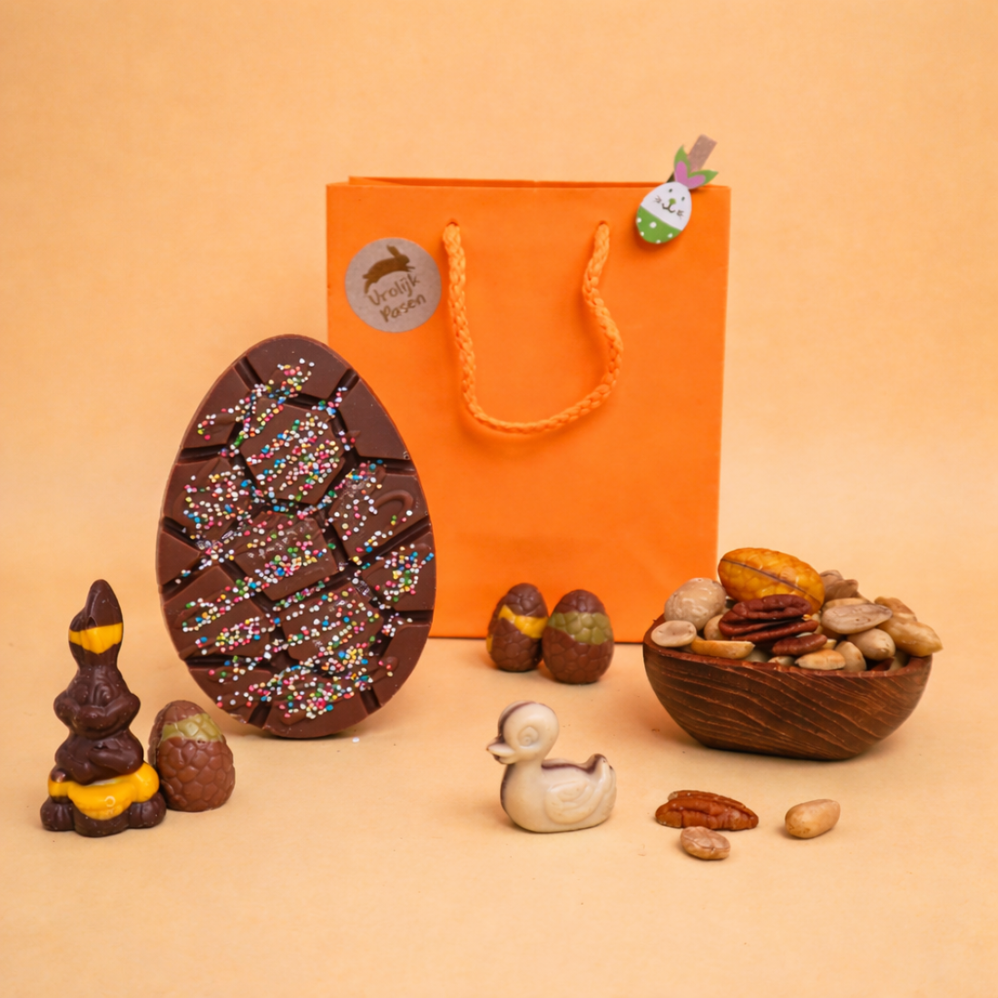 Pasen cadeau  Paaseitjes & nootjes