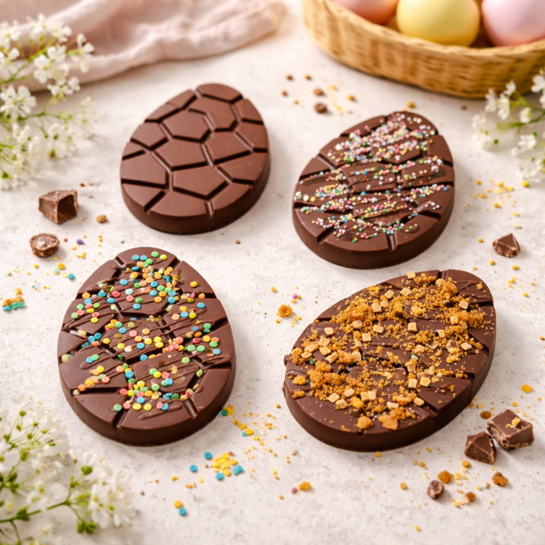 Speculoos crunchy chocolade ei