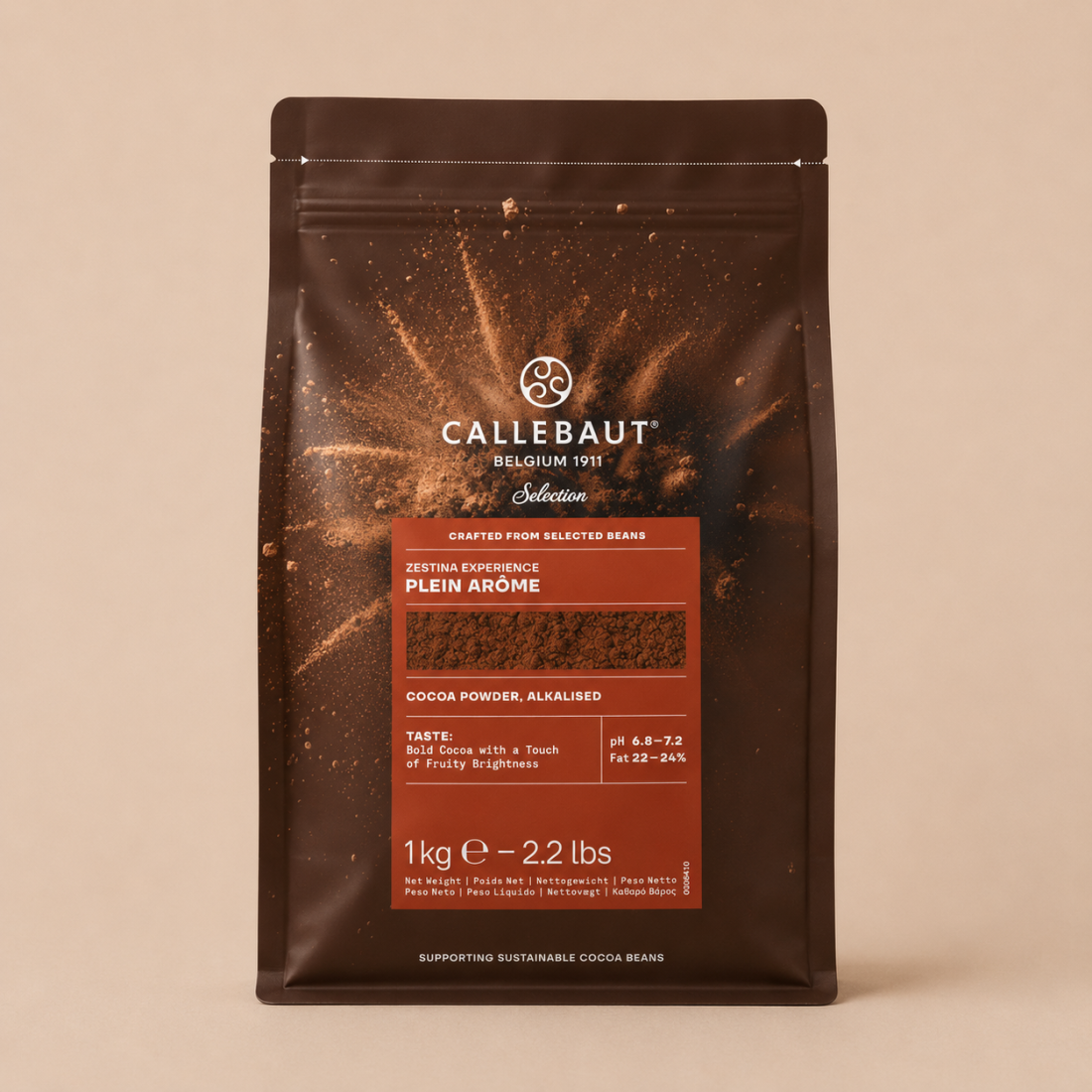 Cacaopoeder Callebaut 5kg