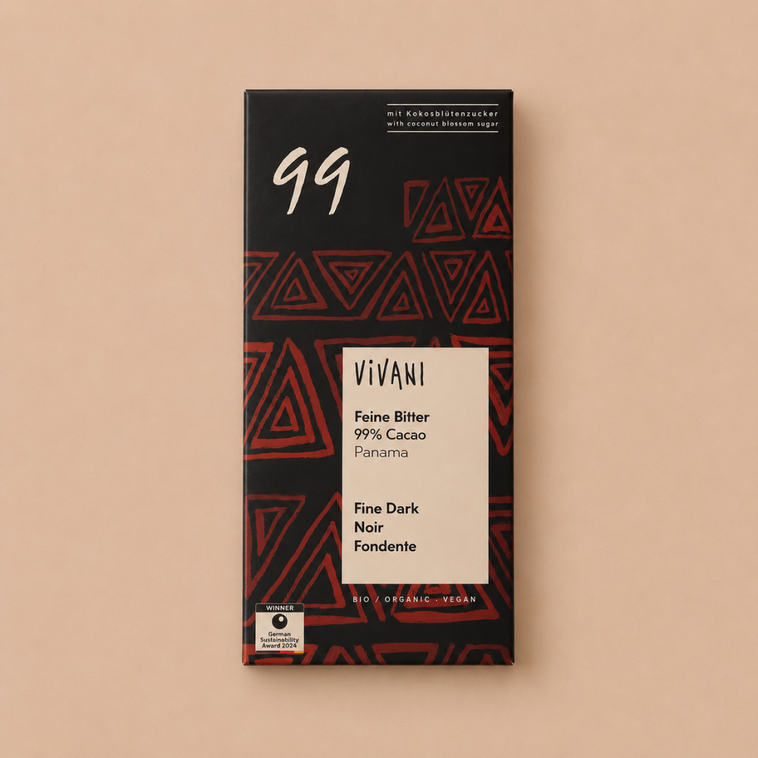 Chocolade reep 99% puur
