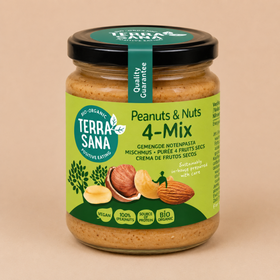 Gemengde notenpasta 4-mix bio