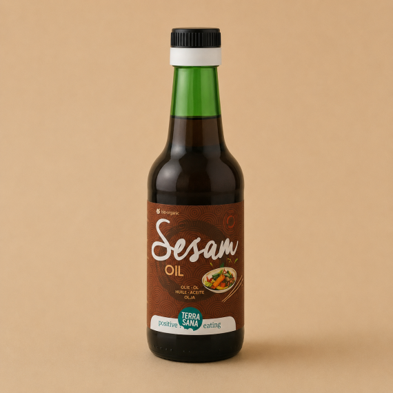 Sesamolie geroosterd & bio 
