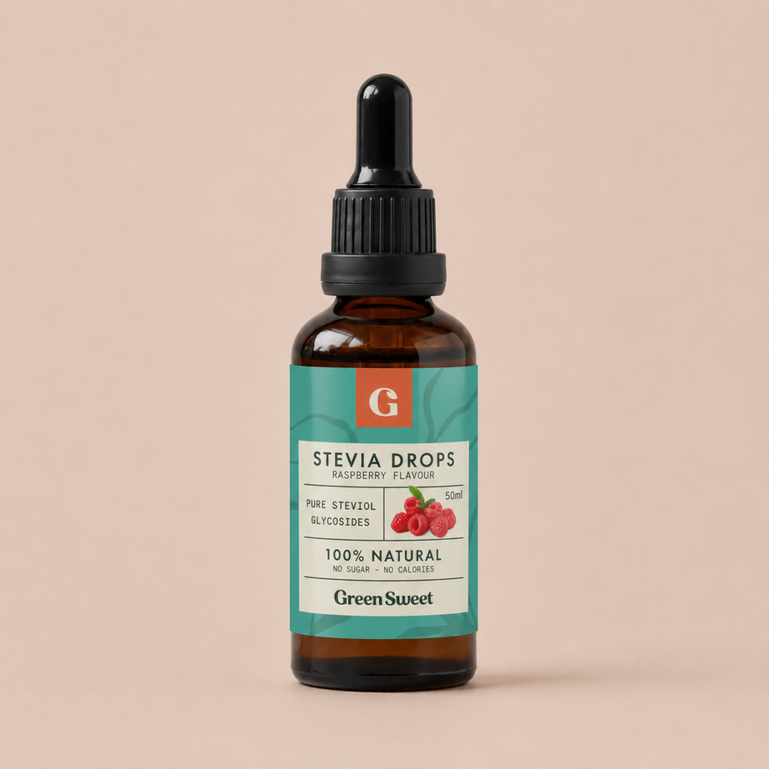 Stevia framboos vloeibaar