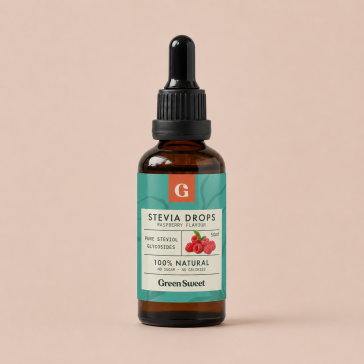 Stevia framboos vloeibaar