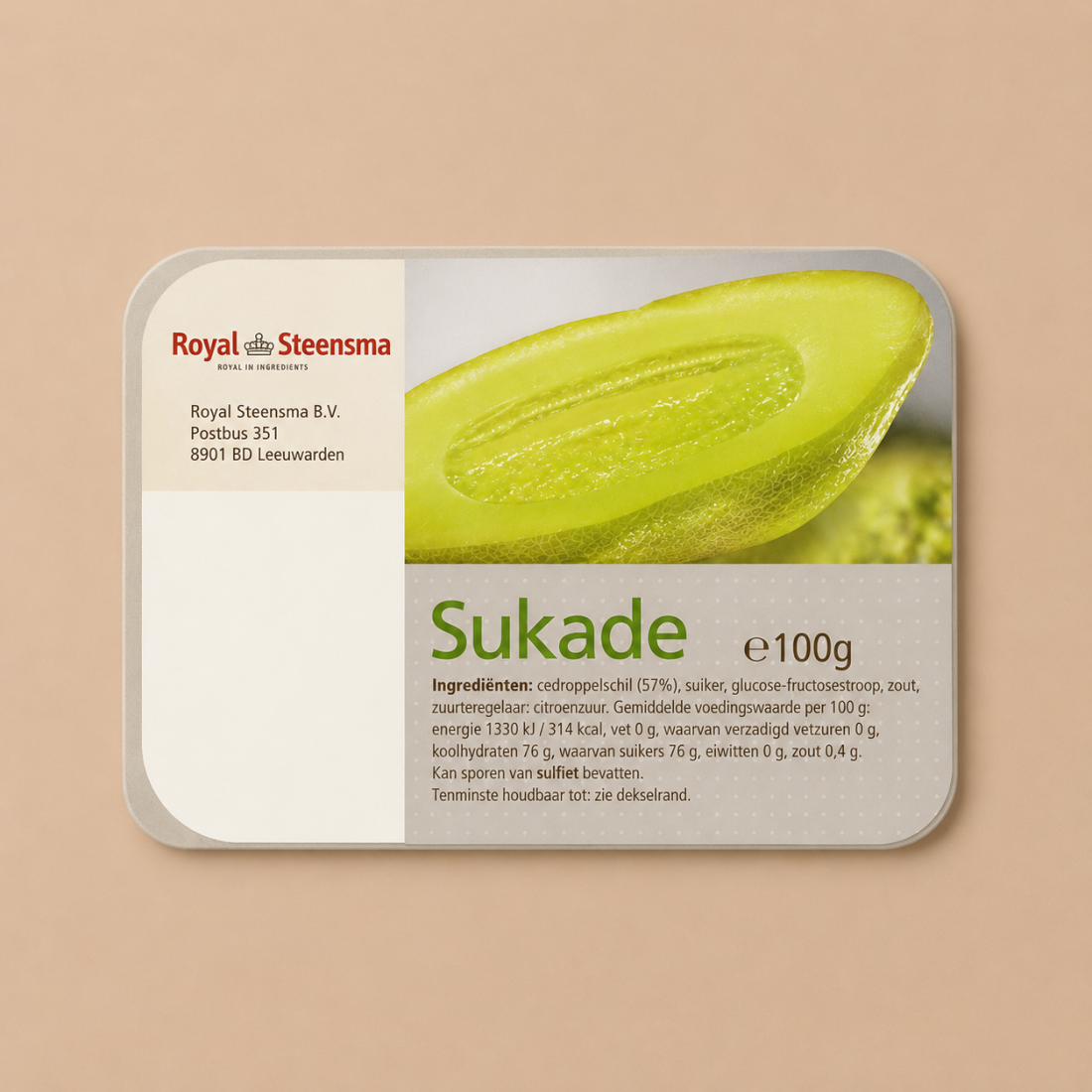 Sukade blokjes 