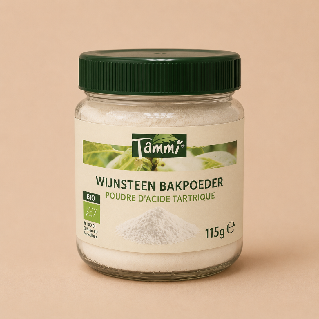 Wijnsteenbakpoeder bio & glutenvrij