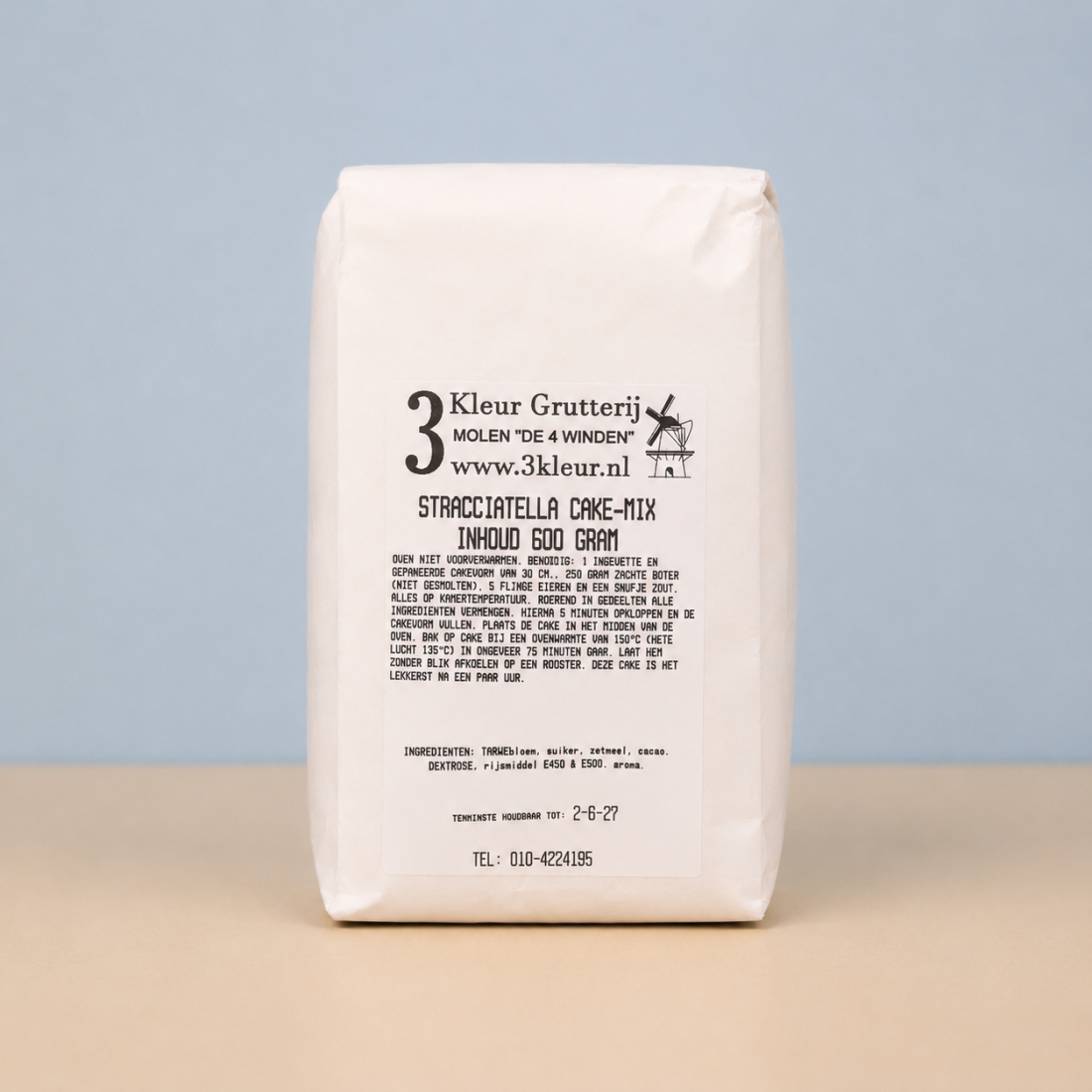 Stracciatella cake mix