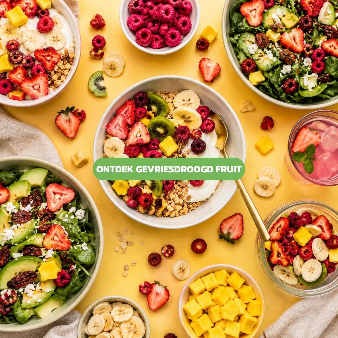 Gevriesdroogd fruit Bas Boer Noten